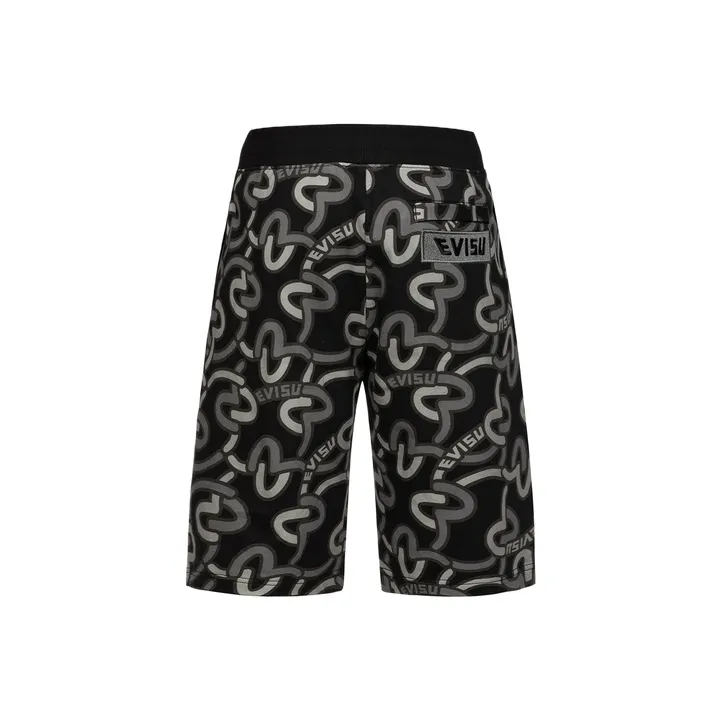 EVISU Short Sweatpants Men's Black