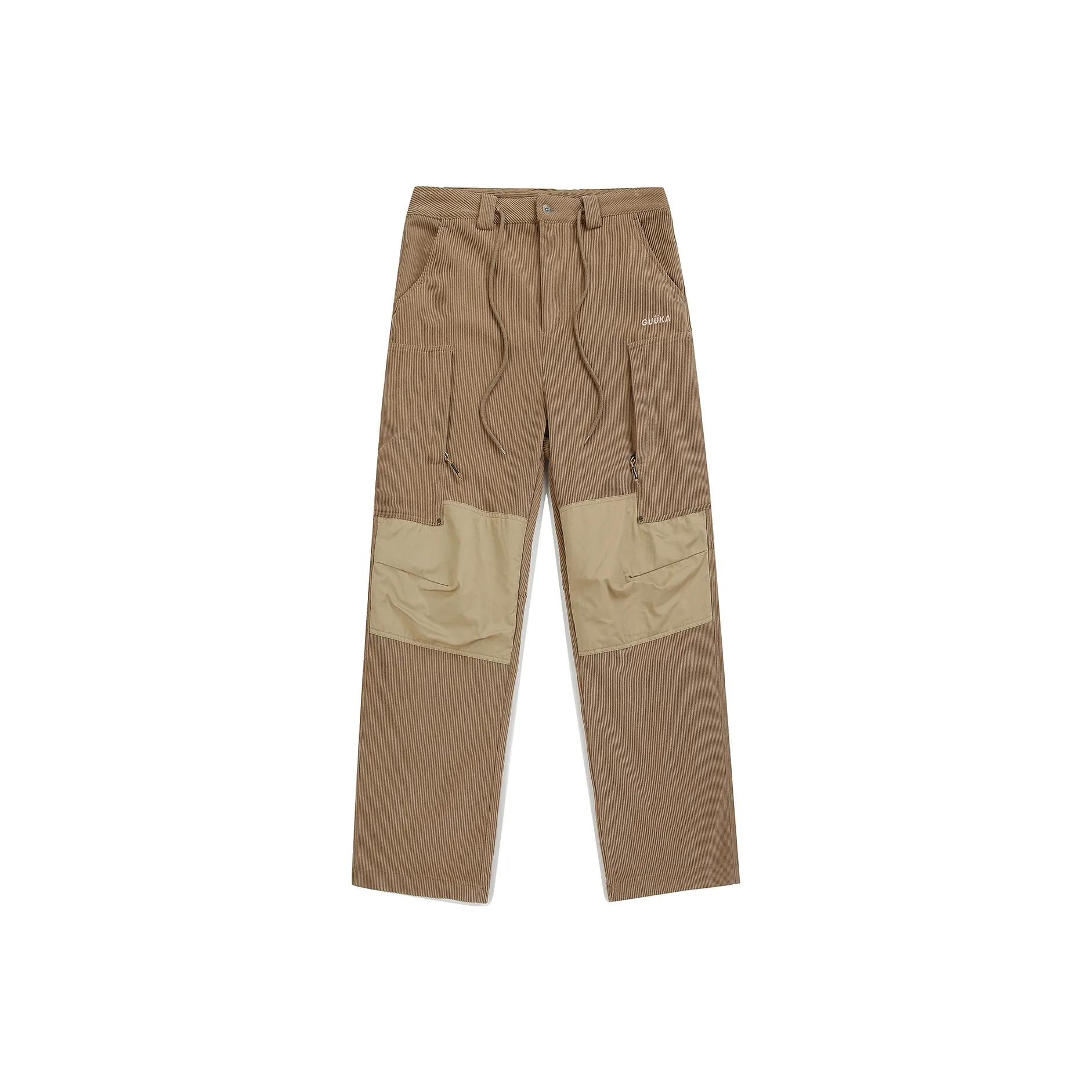 Guuka Повседневные брюки Мужские Темно-хаки