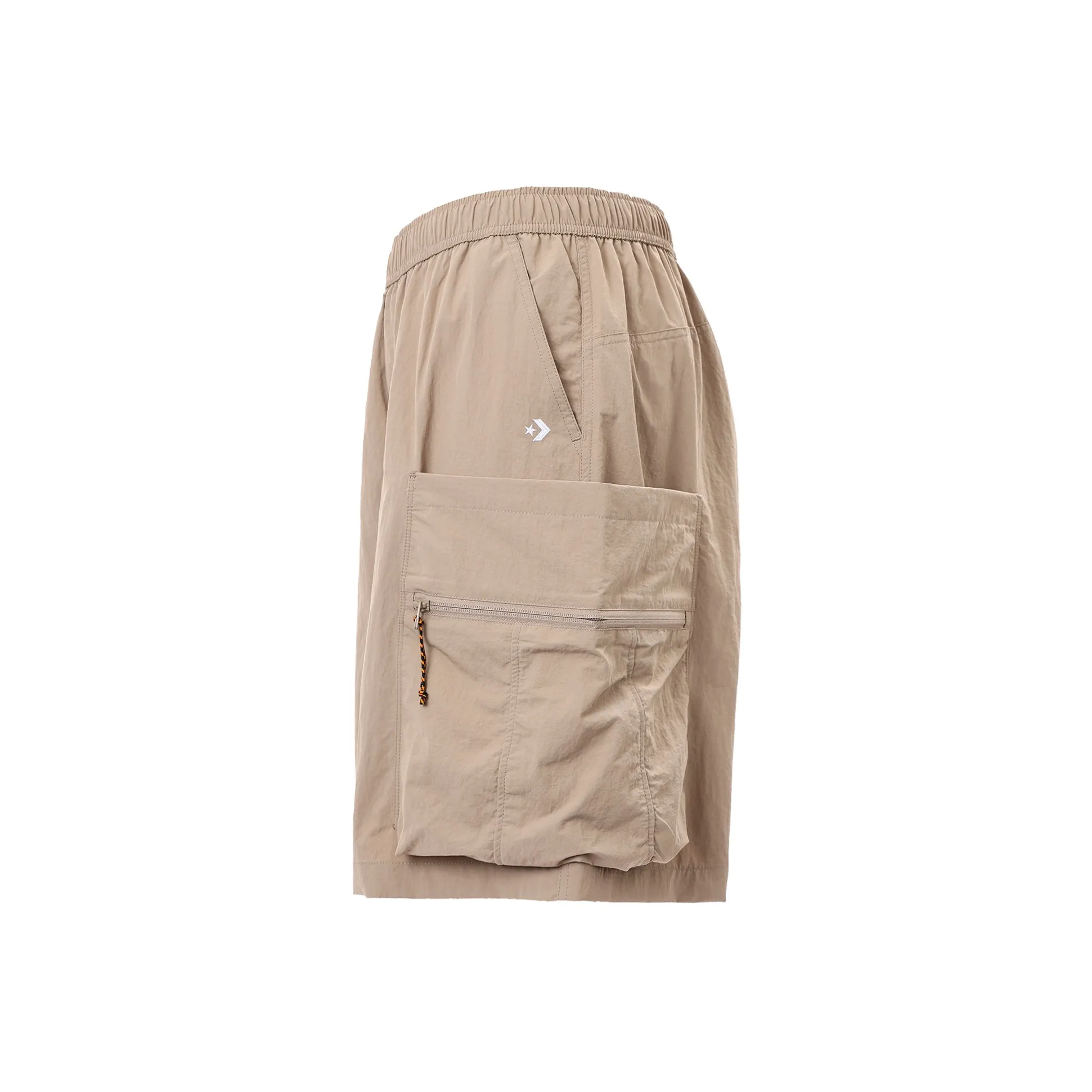 Converse black-sharkskin Cargo Shorts Men's Khaki