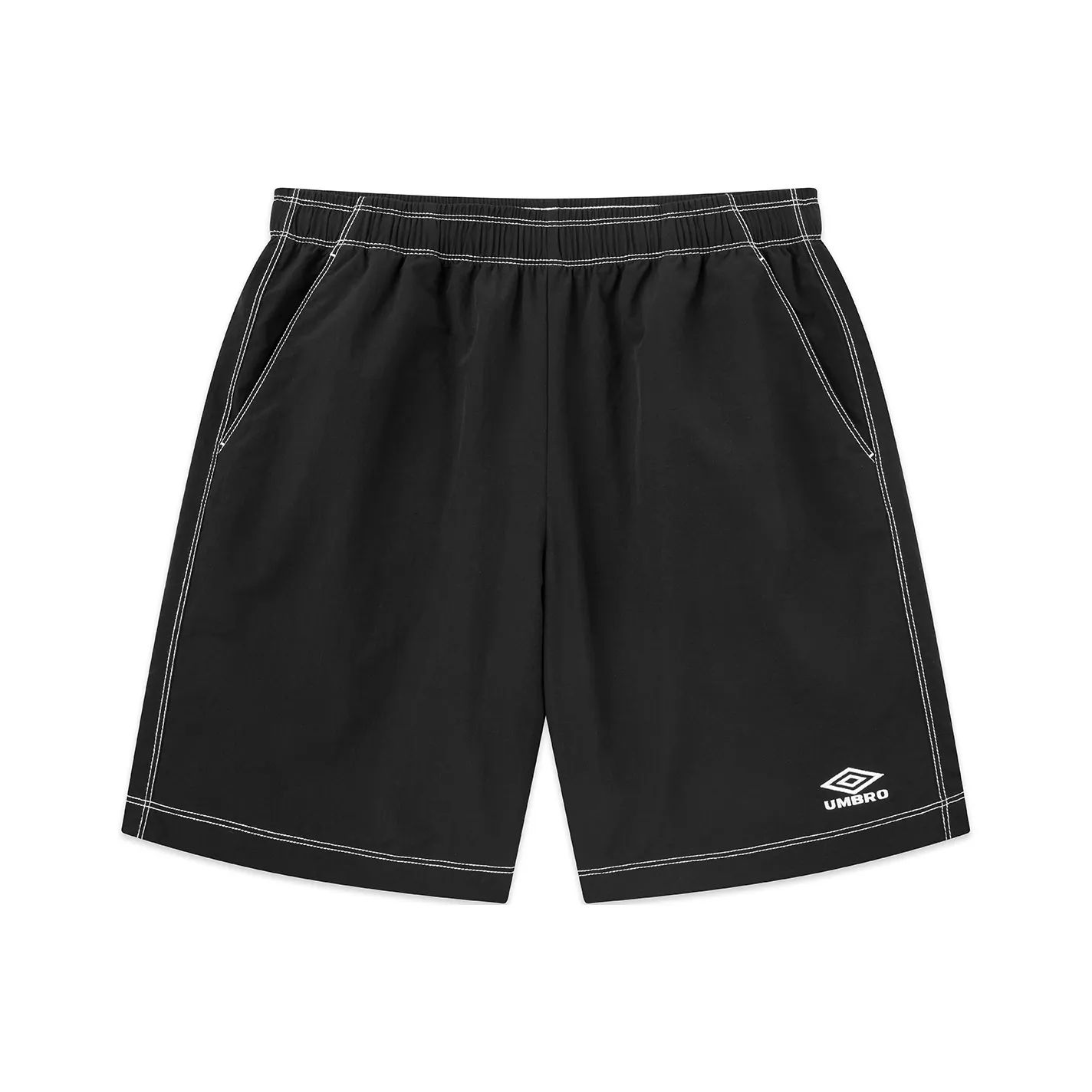 Umbro Casual Knee Length Pants Black shorts Men's