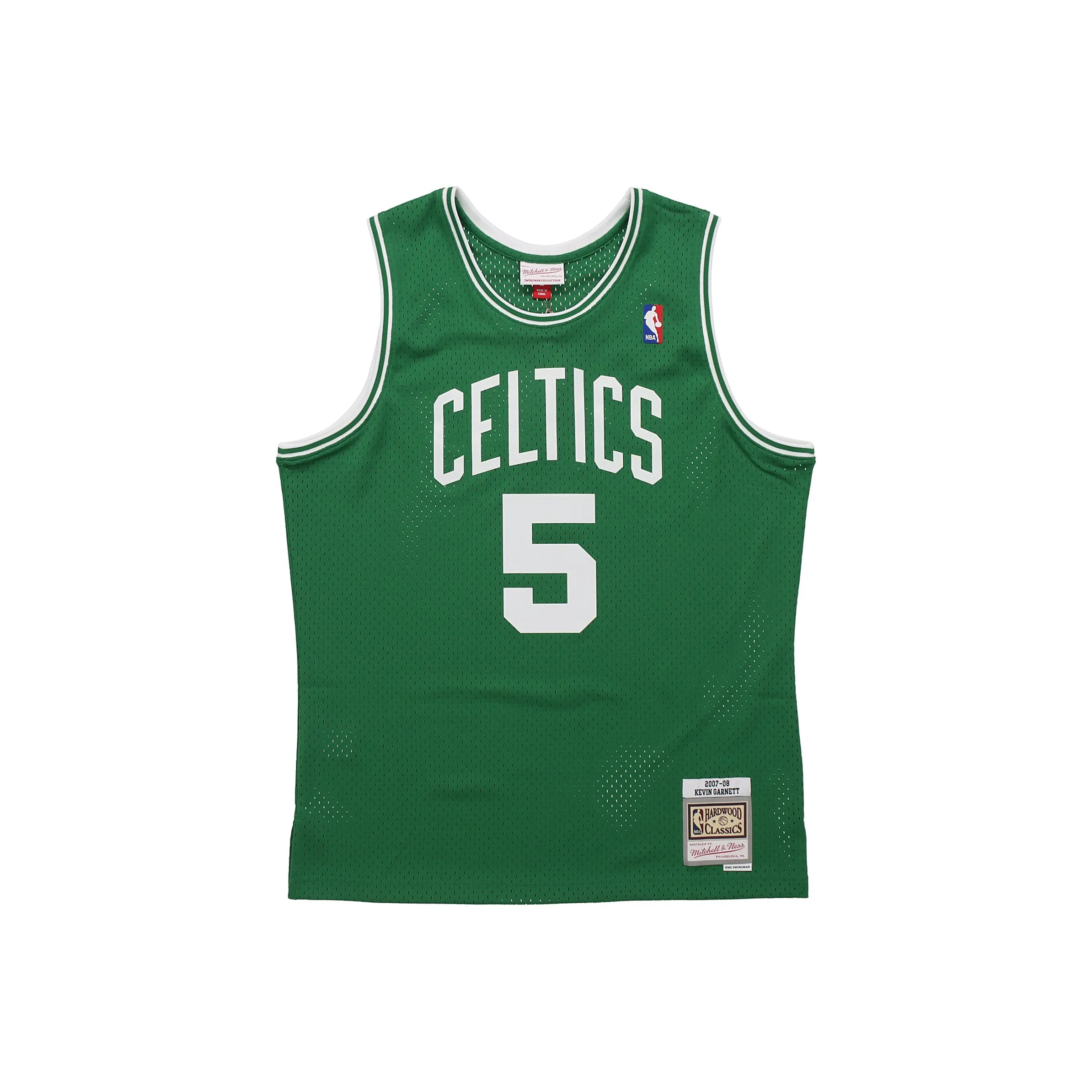 MITCHELL NESS Баскетбольная Джерси Унисекс Зеленая