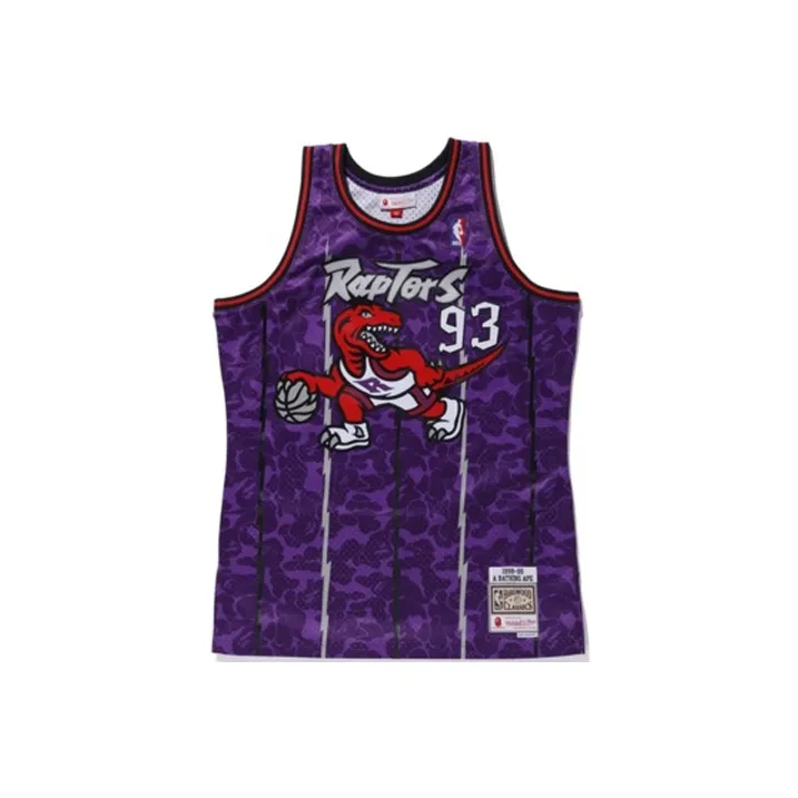 A BATHING APE Bape Basketball Jerseys Unisex Purple