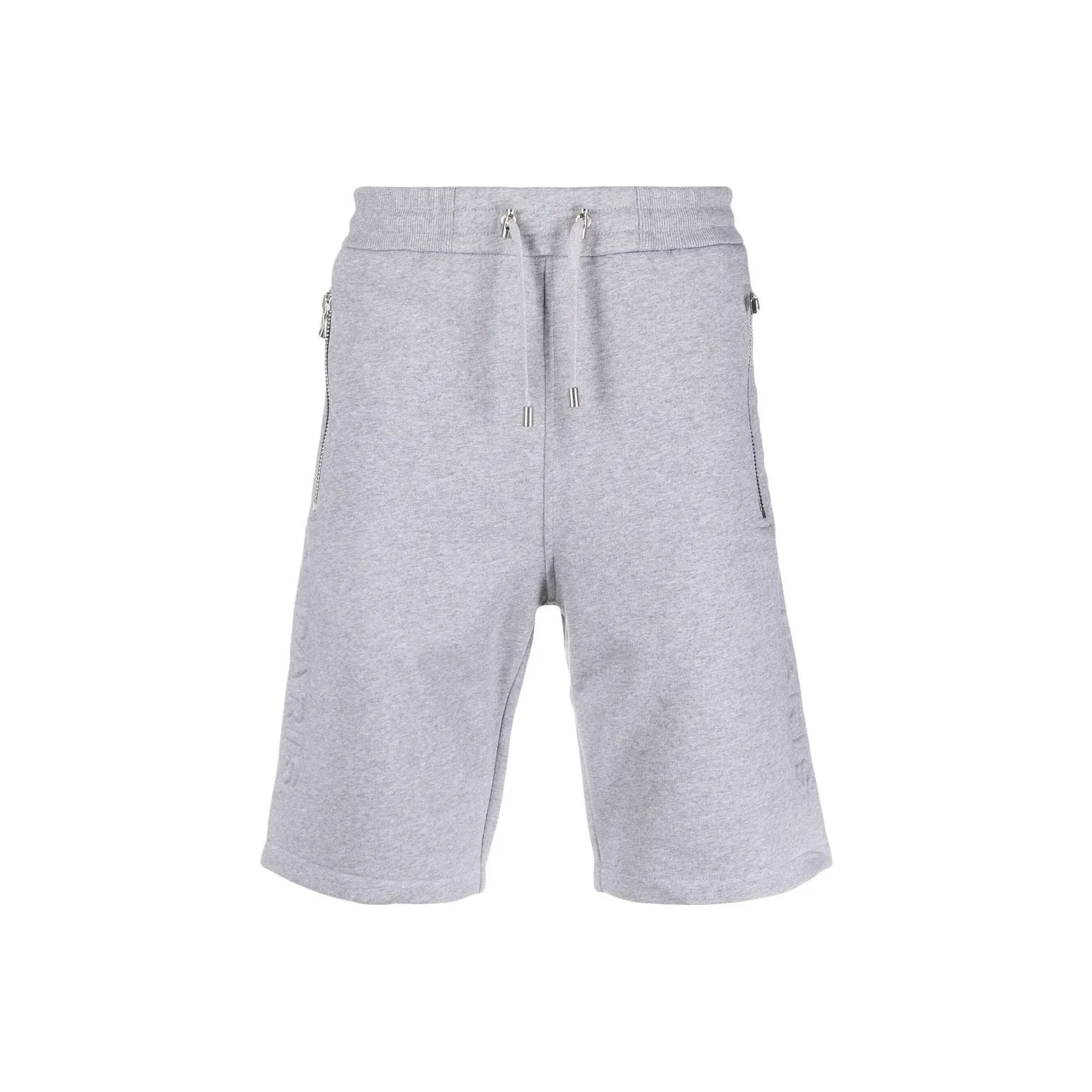 BALMAIN Серые Мужские Повседневные Шорты