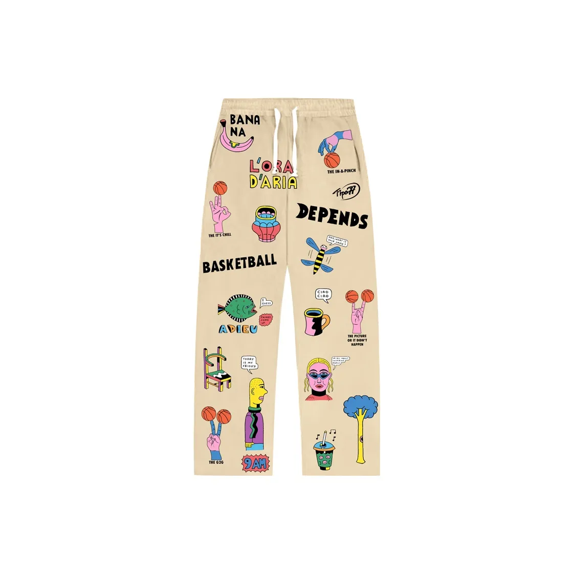 TIP OFF Casual Pants Unisex