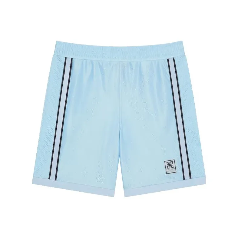 Givenchy SS23 Повседневные шорты Мужские Светло-синие