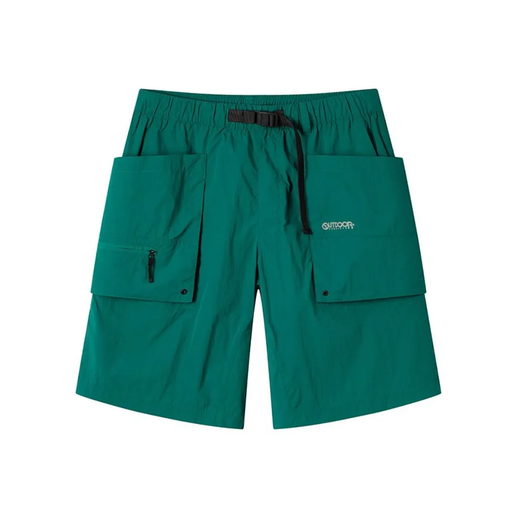 OUTDOOR PRODUCTS Карго шорты Мужской Кварц Зеленый