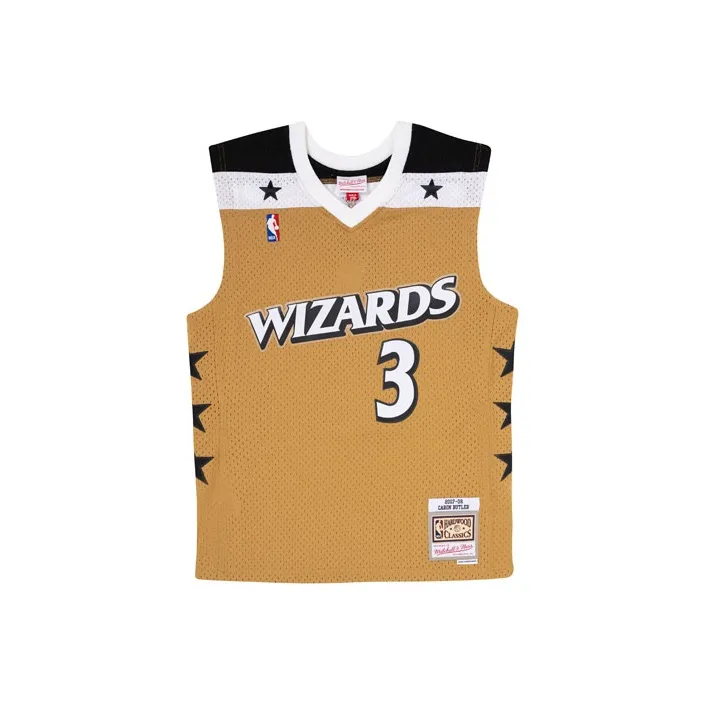 Mitchell Ness Basketball Jerseys Men's Brown
