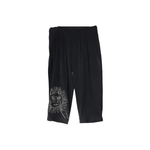 Yohji Yamamoto Pour Homme Черные Мужские Повседневные Брюки