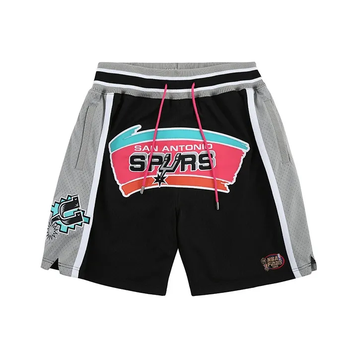 Mitchell & Ness X Just Don 90s San Antonio Spurs 1998 99 Shorts
