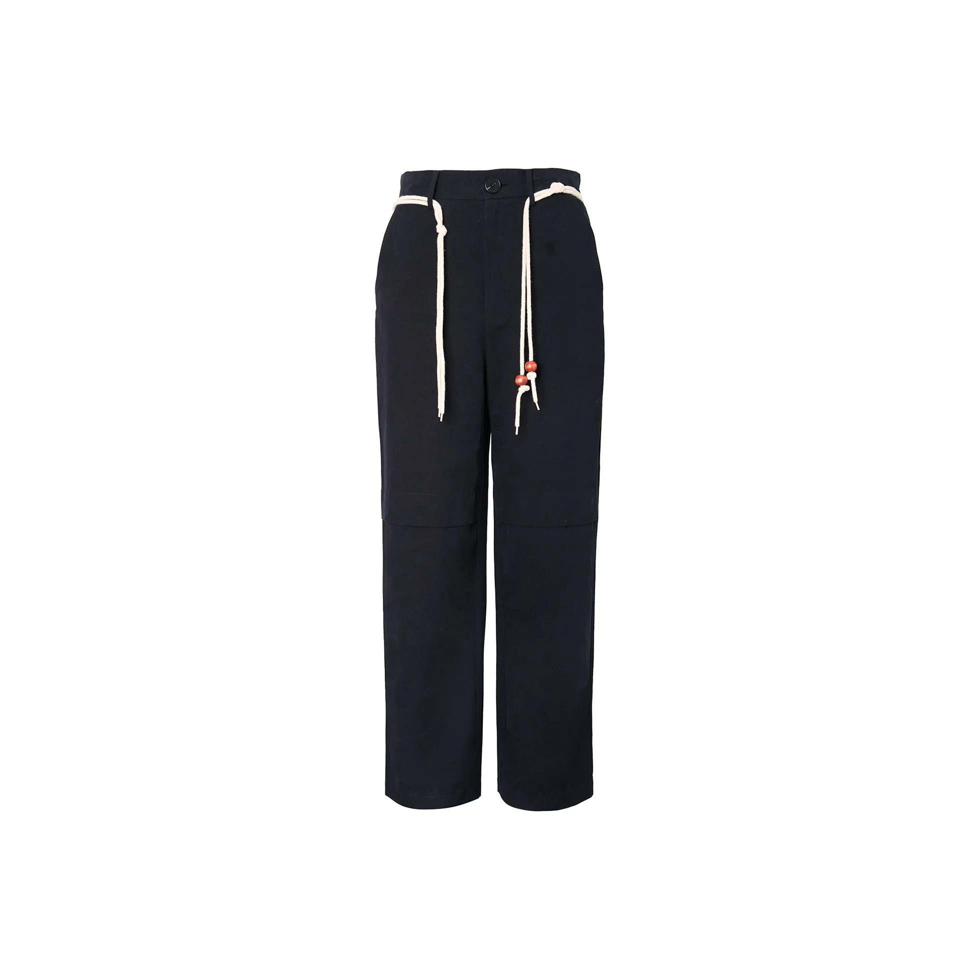 Carpe Diem Чернильно-черные Унисекс Повседневные брюки