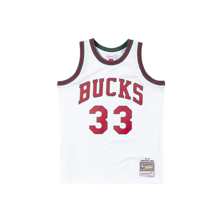 Mitchell Ness Basketball Jerseys Men's White