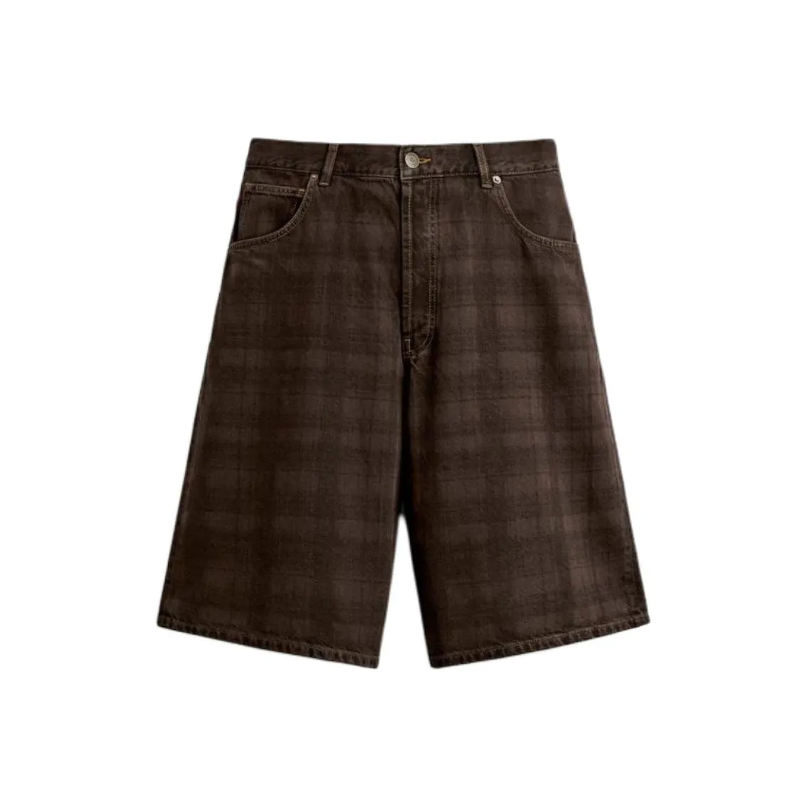 ZARA Denim Shorts Men's Brown
