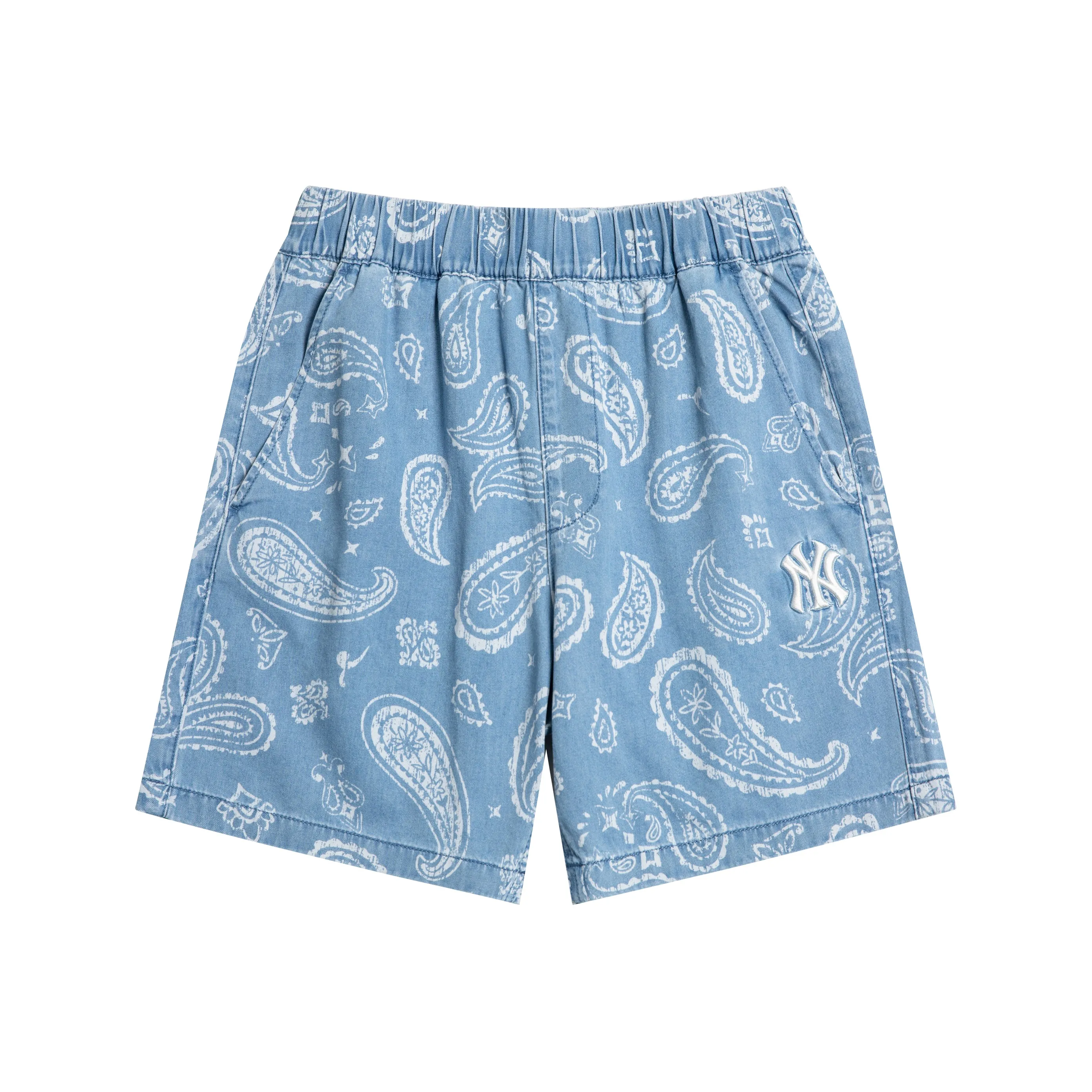 MLB New York Yankees Casual Shorts Men's Light Blue