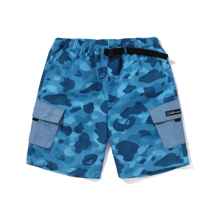 Bape Honeycomb Camo Cargo Shorts