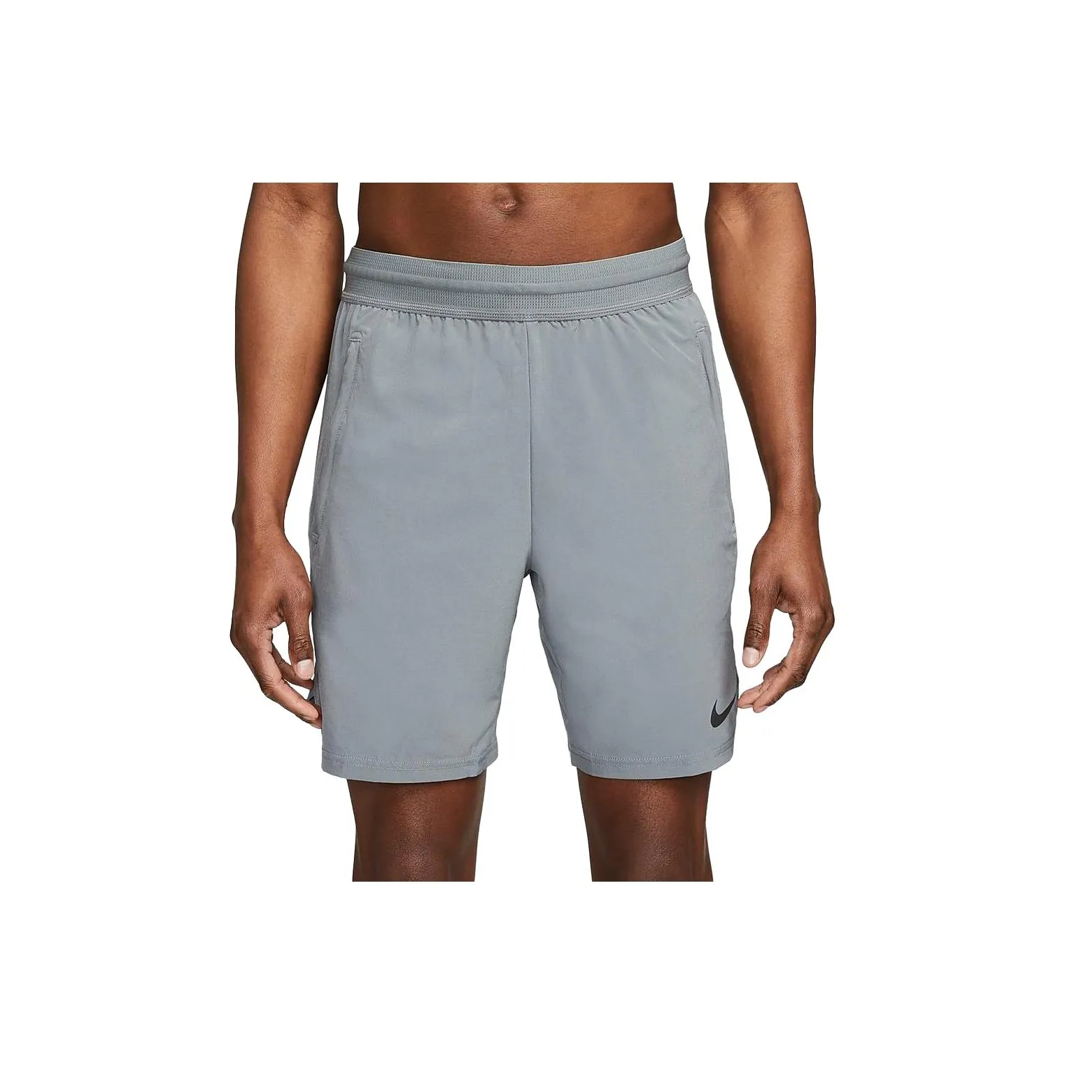Nike Gray Men's Casual Shorts Nike Серый Мужские Повседневные Шорты