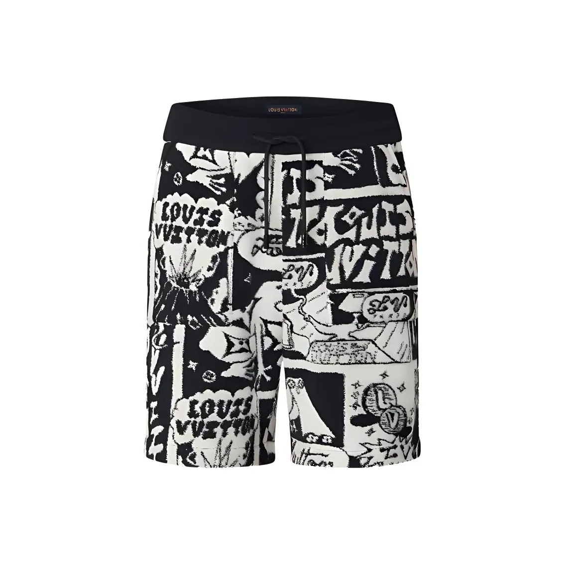LOUIS VUITTON Casual Shorts Men's Black
