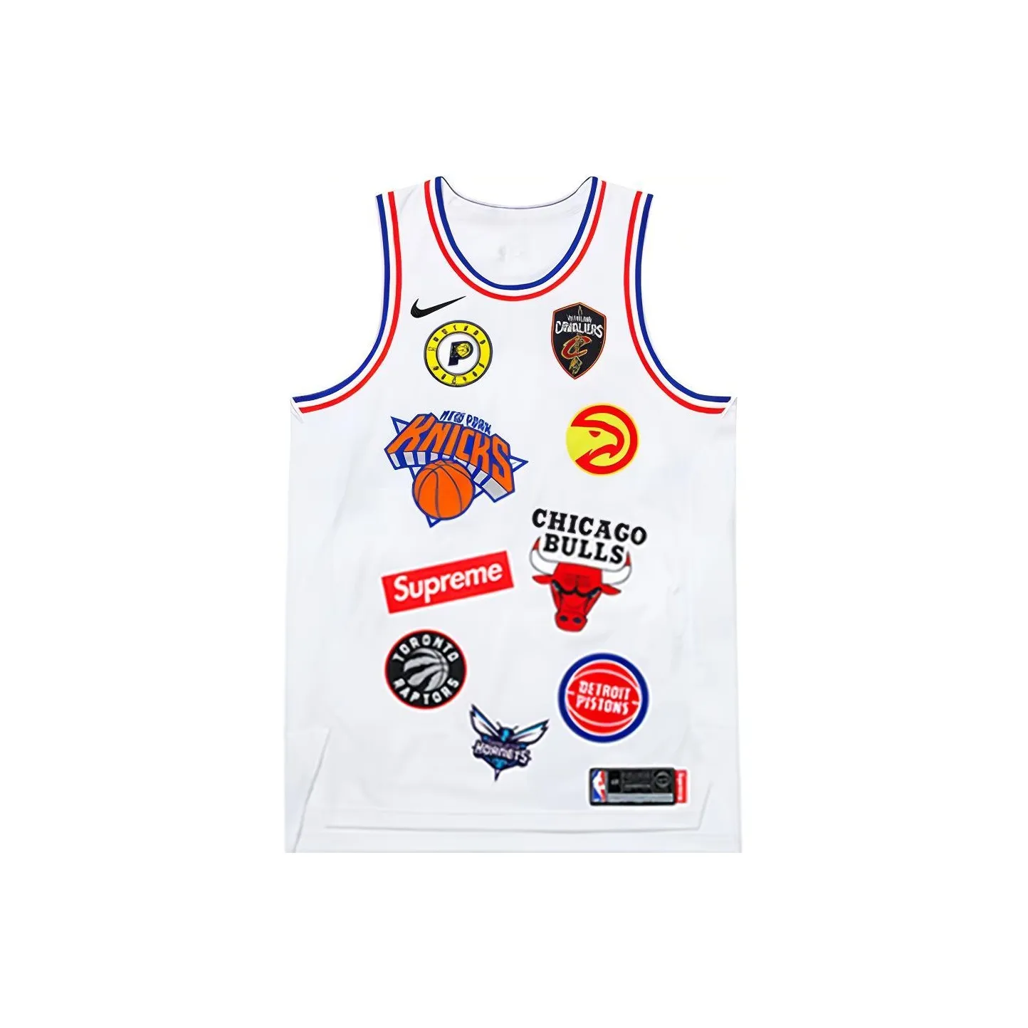 Supreme X Nike X Nba Teams Authentic Jersey
