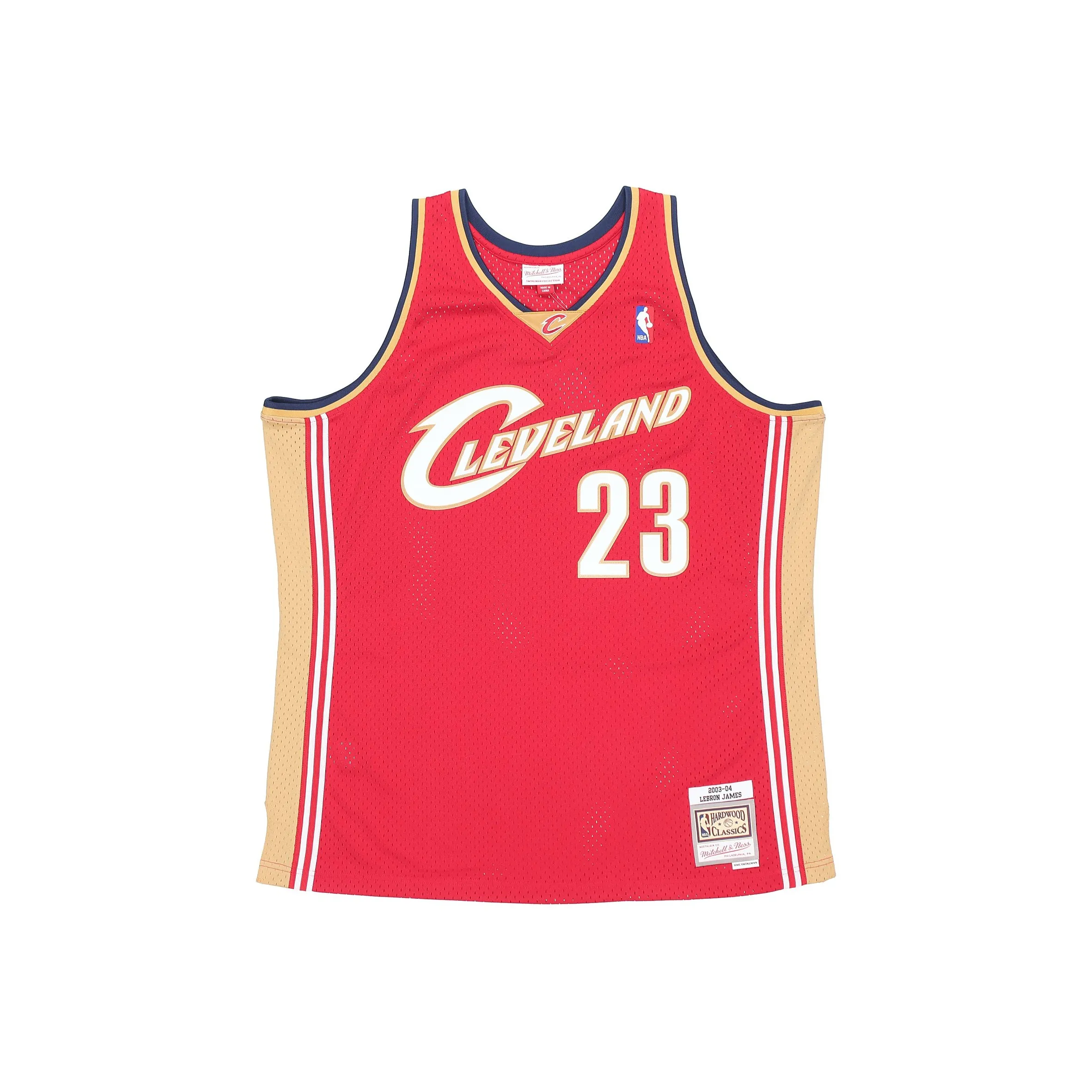 MITCHELL NESS X NBA Баскетбольная Джерси Унисекс Красная