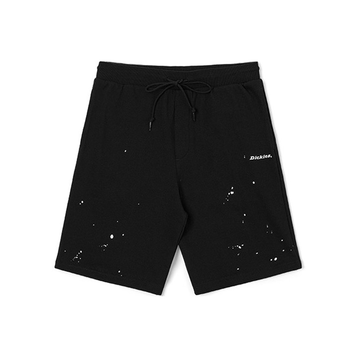 JieDa × Dickies REMAKE TUCK SHORTS BLACK Skateboarding - Grants Pass Relaxed Fit Shorts - Size 9