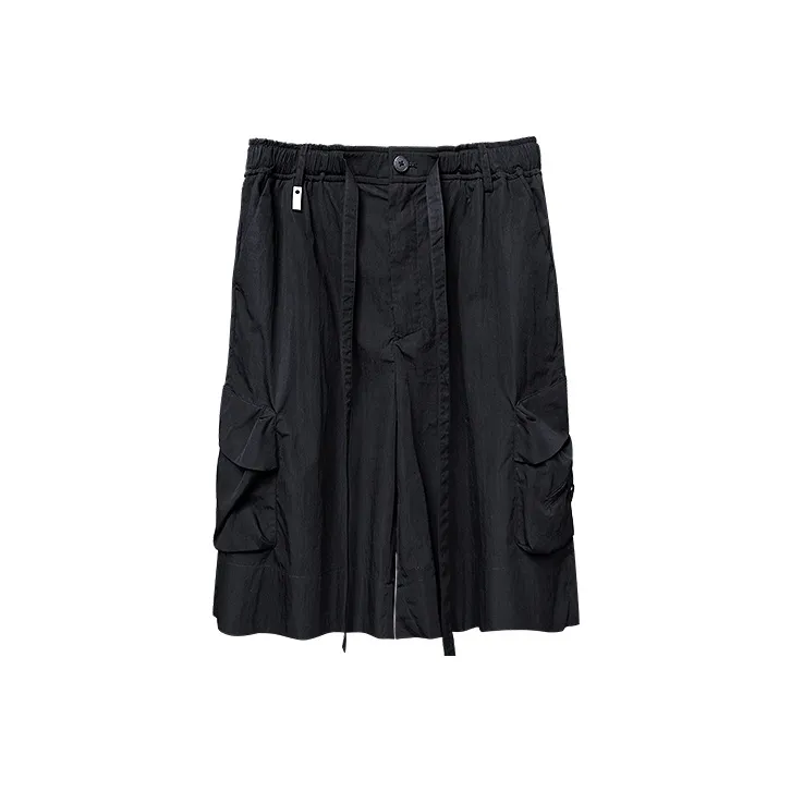 HUANXIANGZHE Черные Мужские Повседневные Шорты