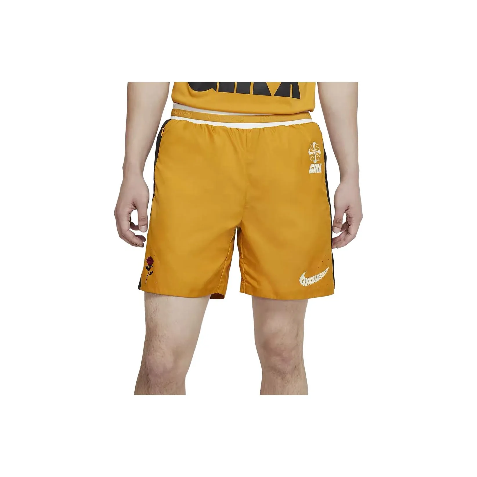 Nike Желтые Мужские Повседневные Шорты