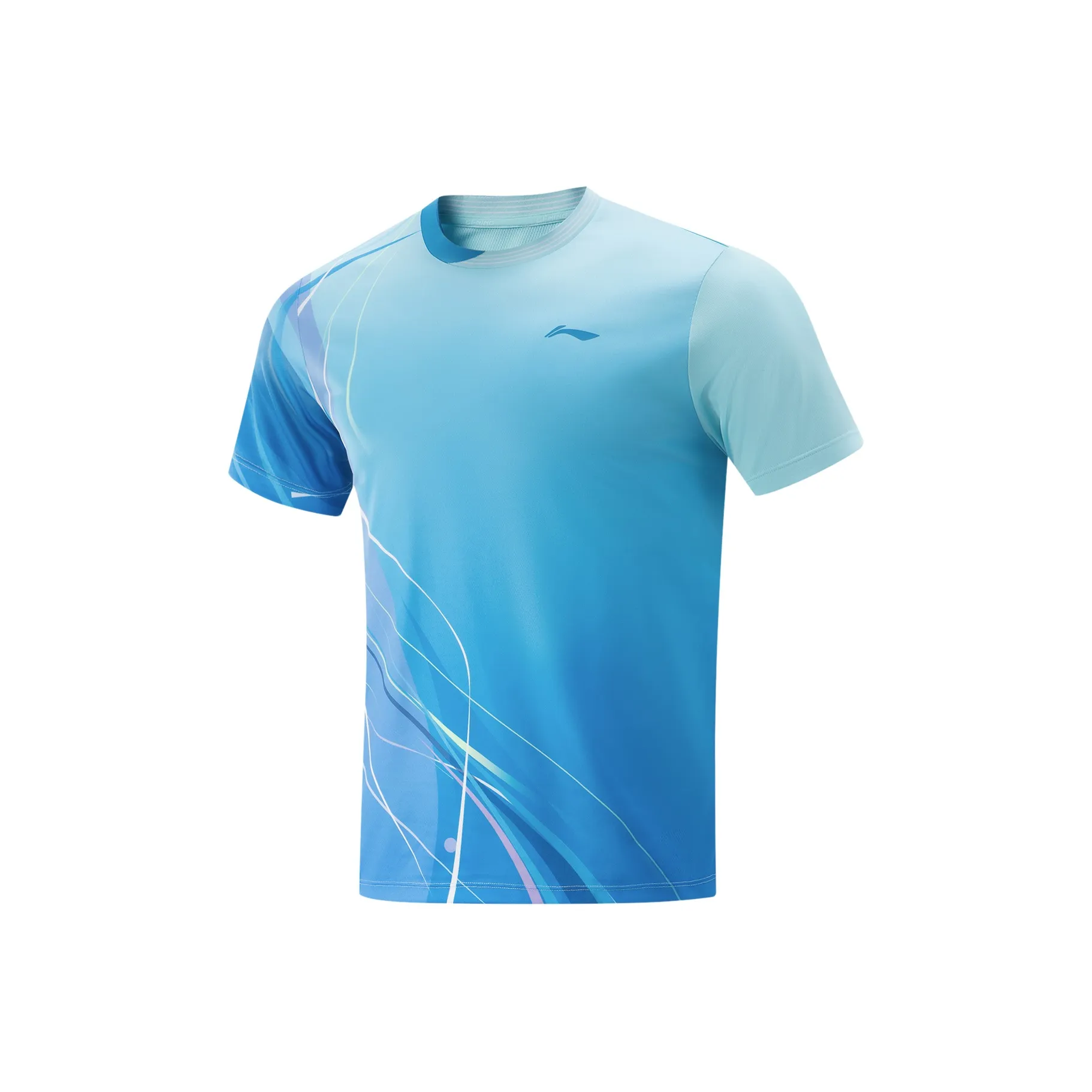 LINING Table Tennis Series T Рубашка Мужская Светлая Парафин Синий