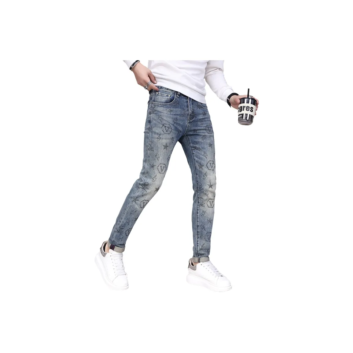 Glona Klio Jeans Unisex Blue
