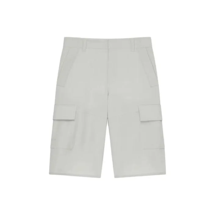 Givenchy Light Gray Men's Casual Shorts Givenchy Светло-серые Мужские Повседневные Шорты