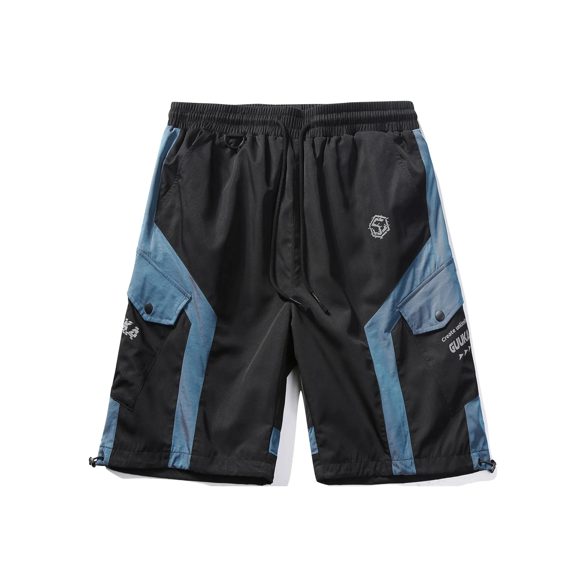 Guuka Casual Shorts Unisex Black