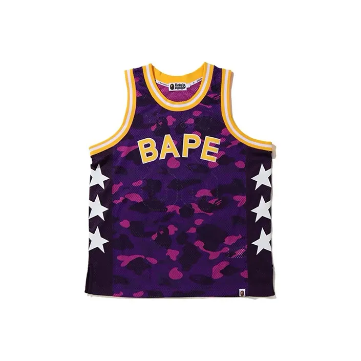 A BATHING APE Bape Баскетбольная майка Мужская