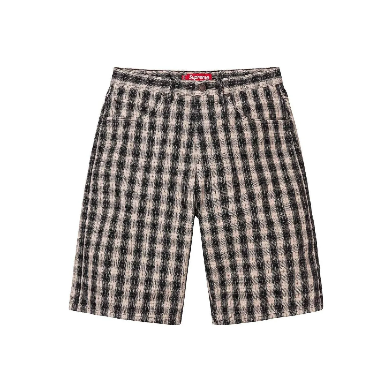 Supreme Plaid Baggy Short