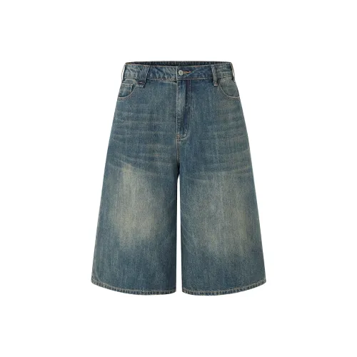 IMXS Blue Мужские джинсовые шорты