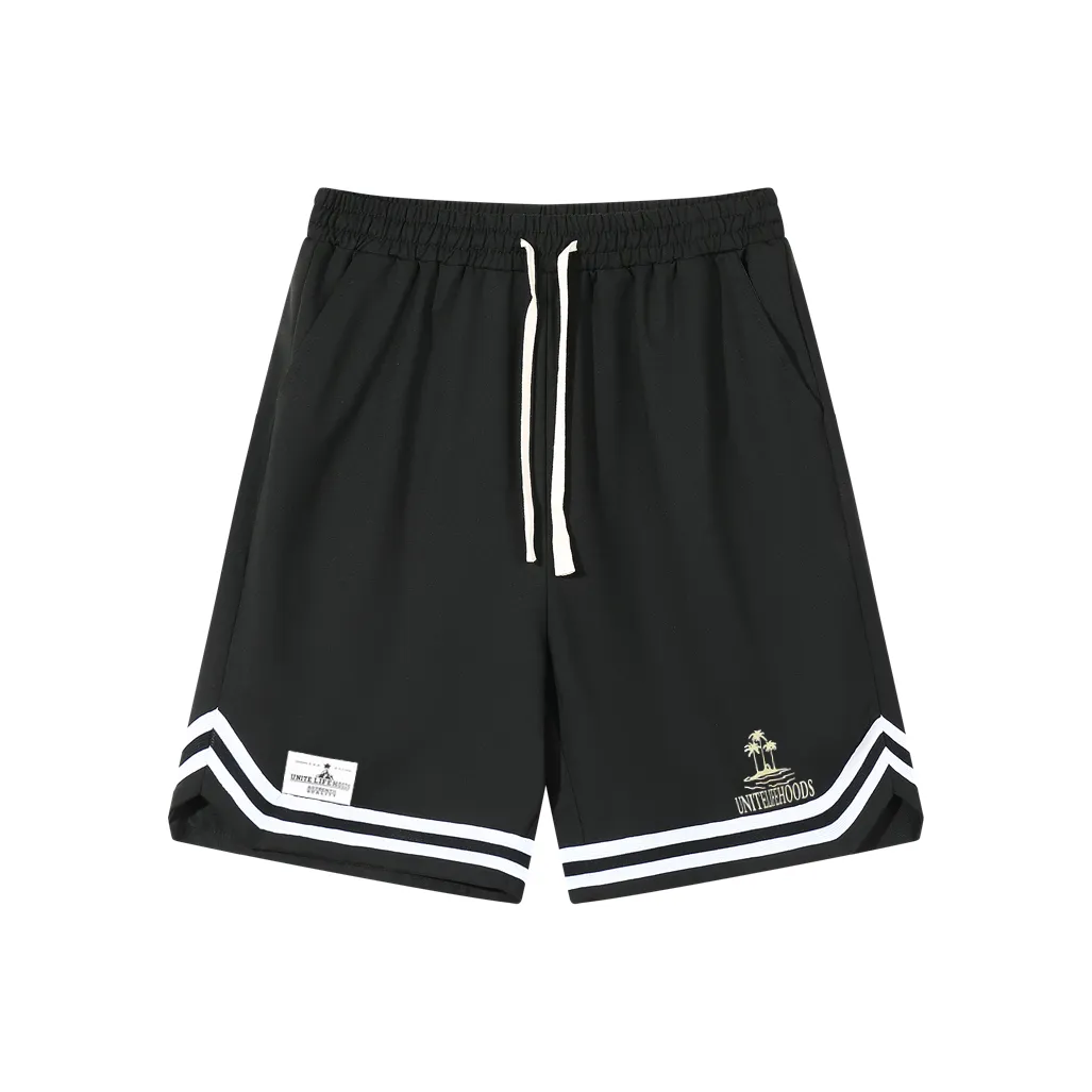 Kids TEEN patterned flared shorts White