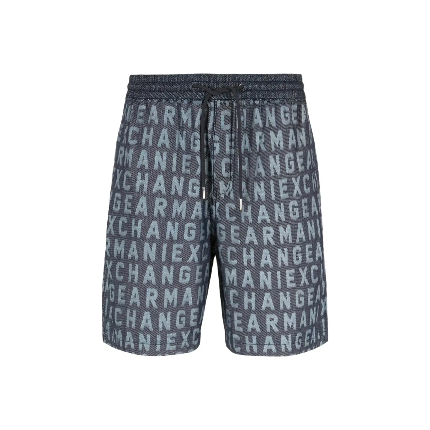 ARMANI EXCHANGEAE Джинсовые шорты Мужские Темно-серые