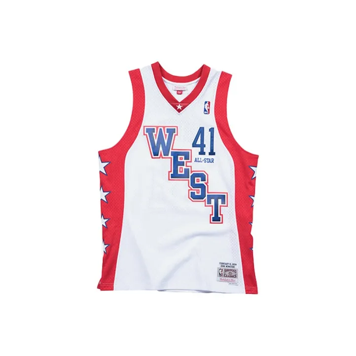 MITCHELL NESS Баскетбольная Джерси Мужская Белая