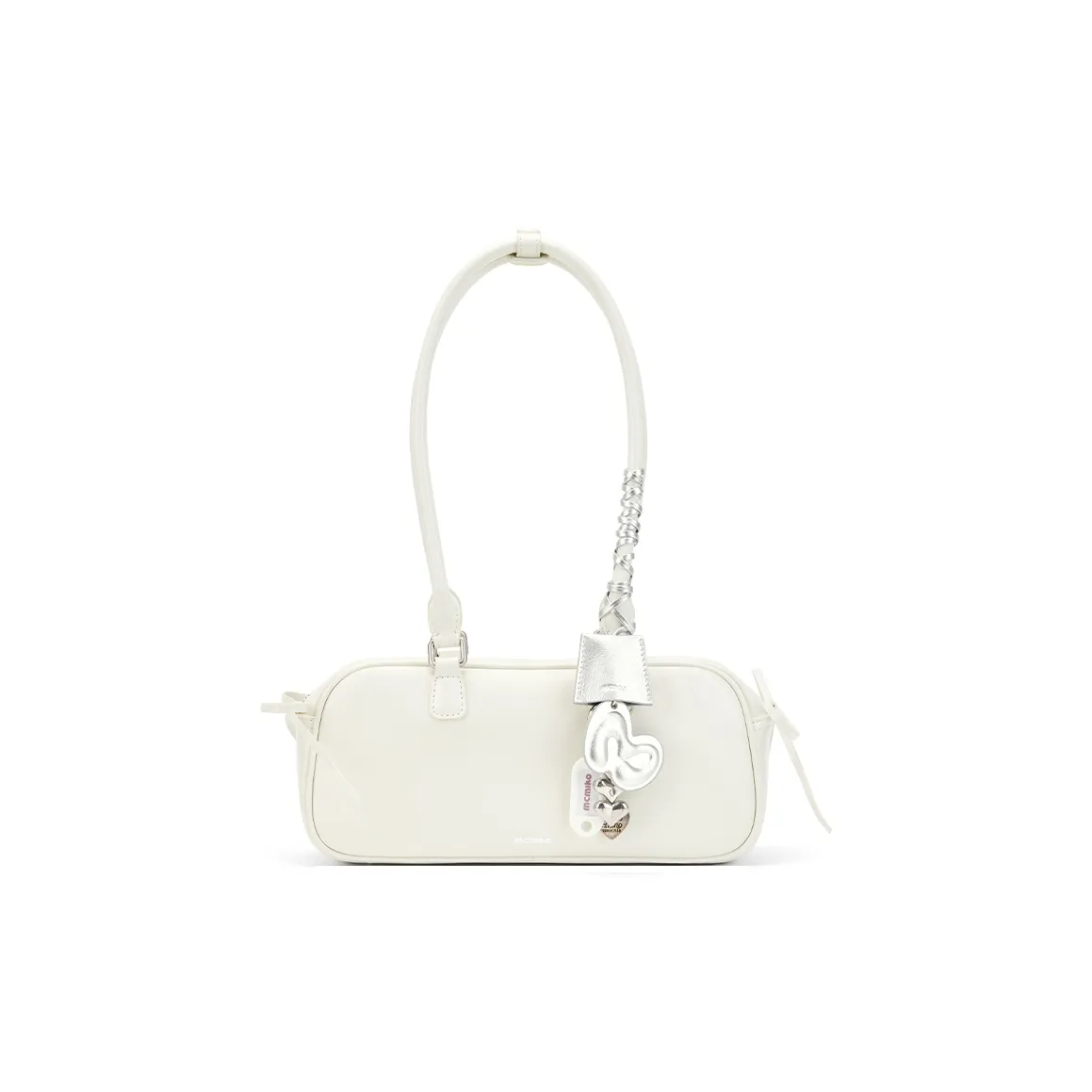 MCMIKO Коровья кожа Сумка через плечо Стандартная Женская Крутой Белый