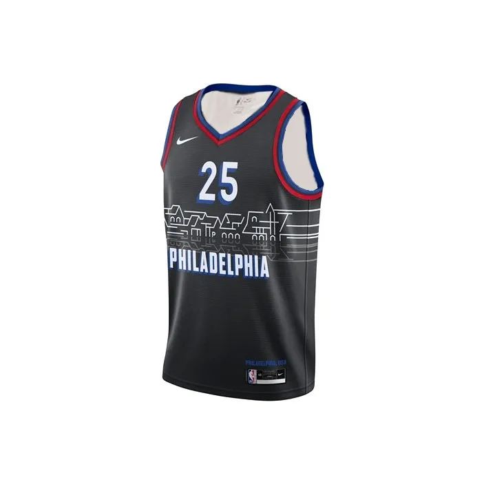 Nike Баскетбольная Джерси Мужская Черная