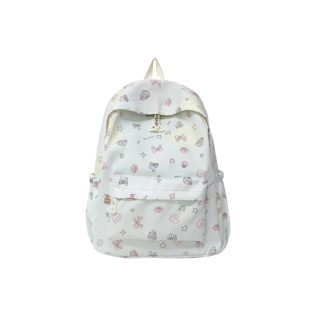 PULEWEI Композитная ткань Рюкзак Стандартный Unisex Light Синий Бант Beige Bear