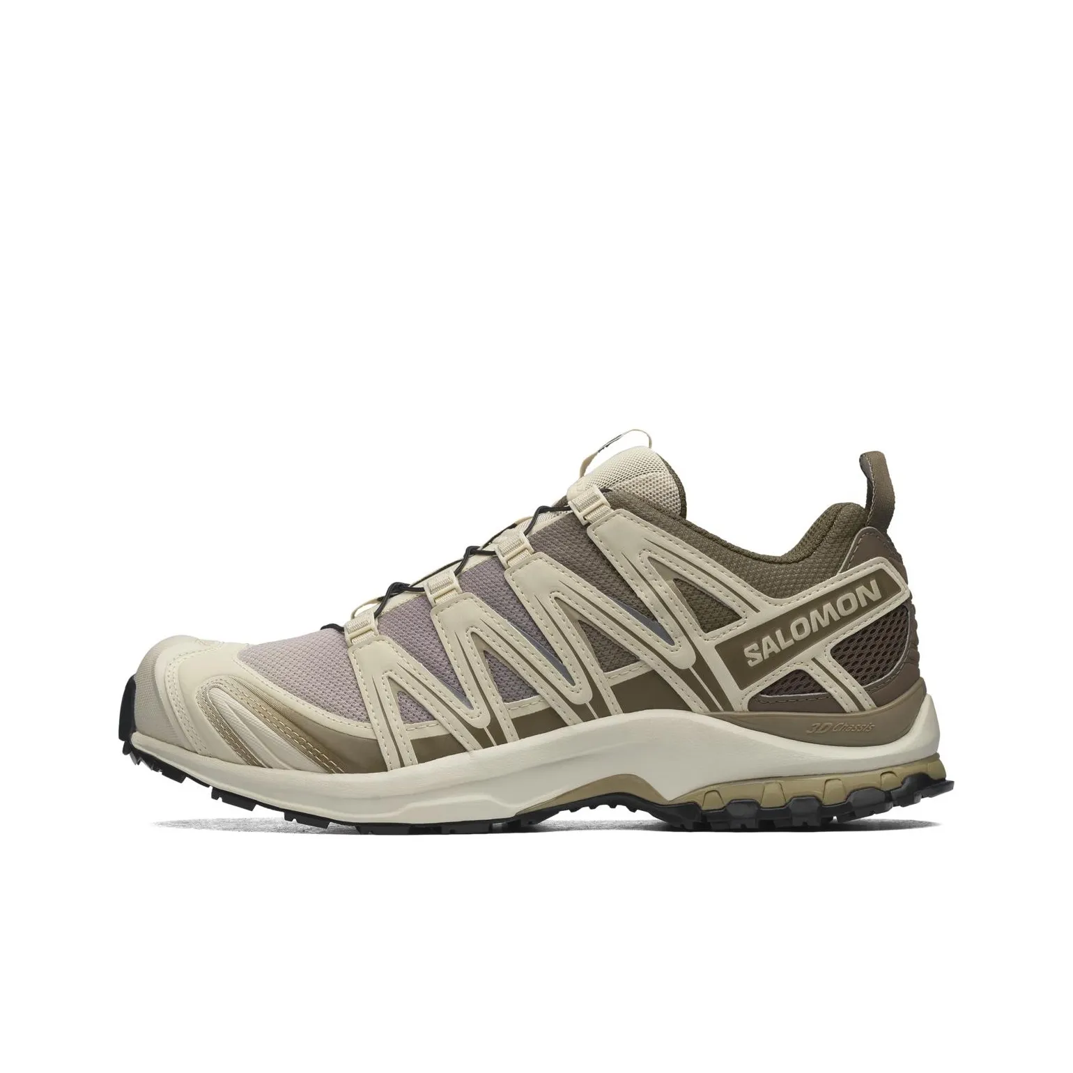 SALOMON XA PRO 3D Abrasion Resistant Breathable Low Top Trail Running Shoes Unisex Lime Gray