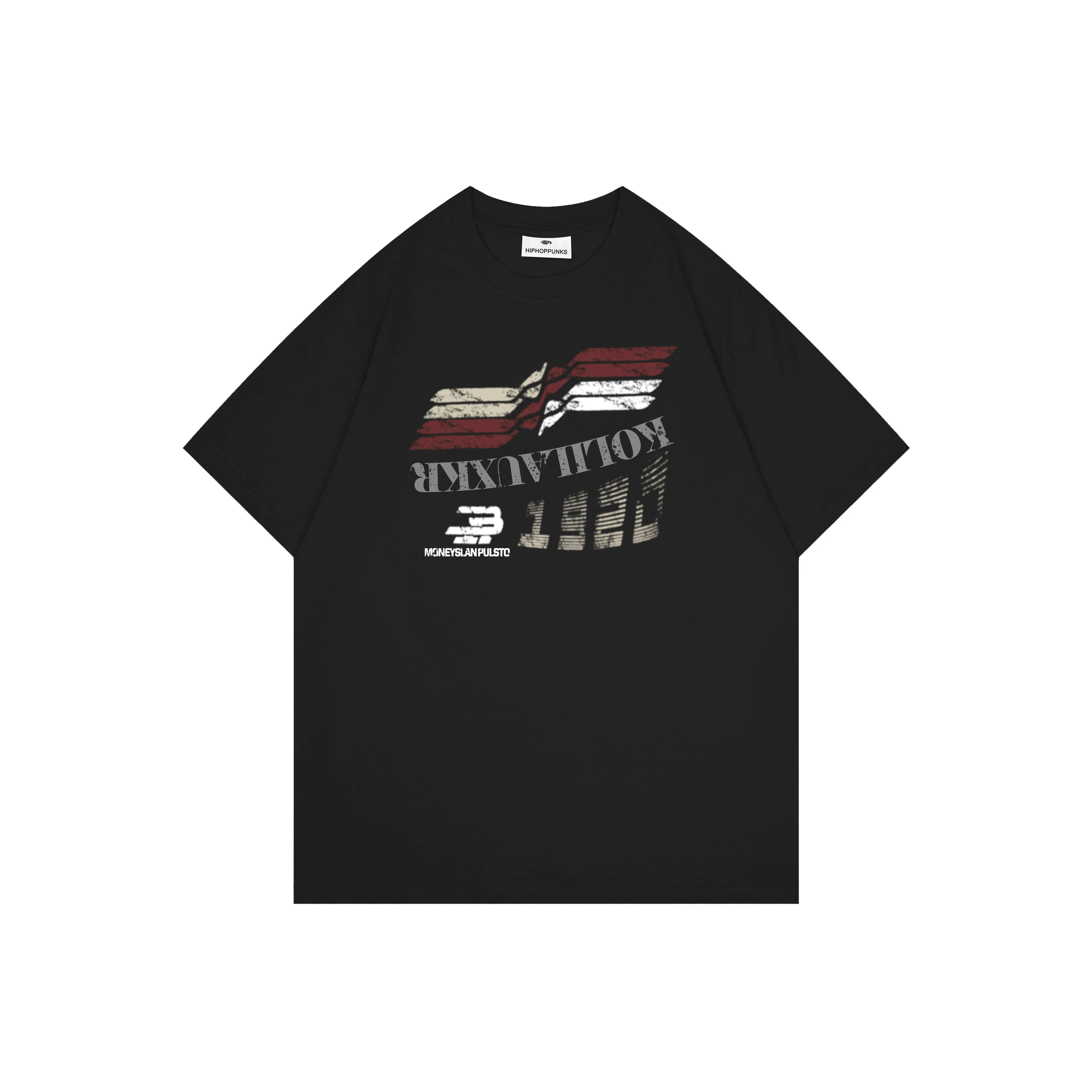 HIPHOPPUNKS T-Shirt Унисекс Черный