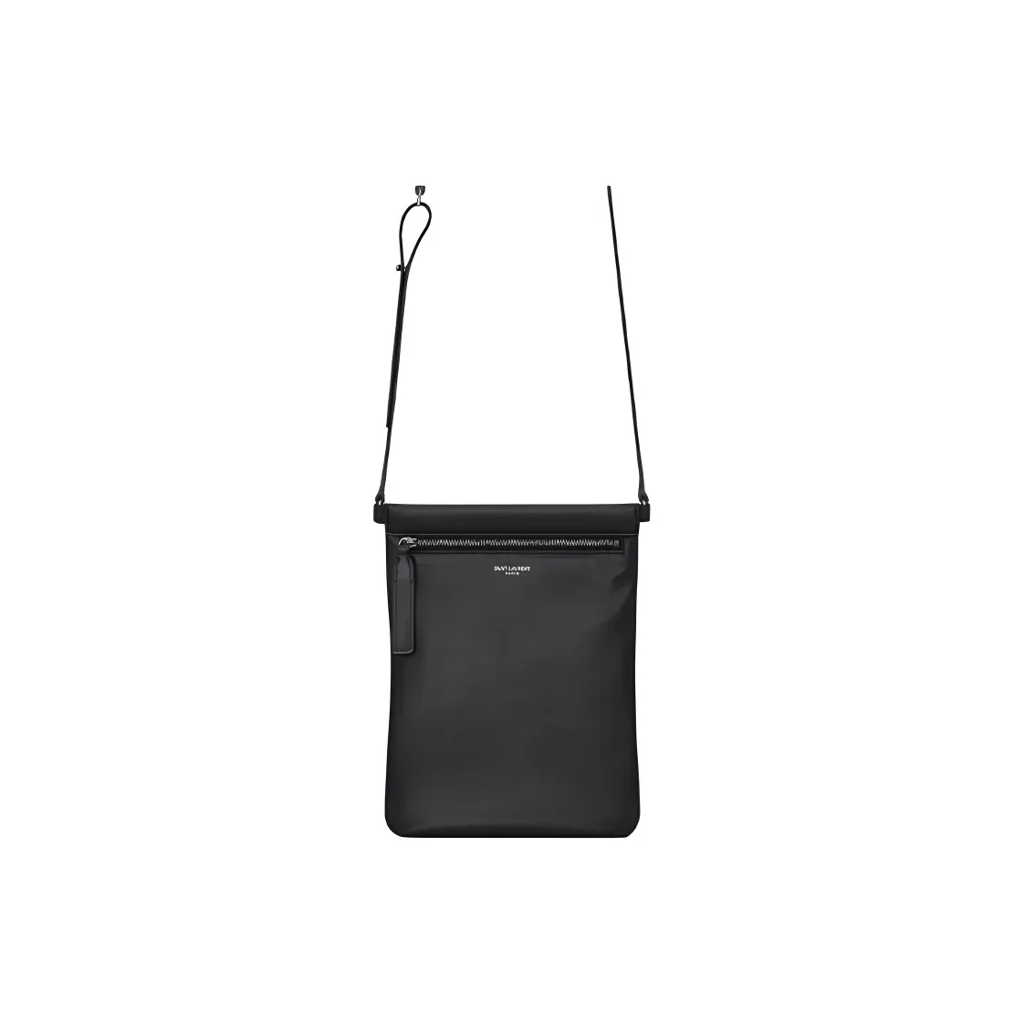 SAINT LAURENT Vintage Lambskin One Shoulder Handbag, Crossbody Bag Men's Black