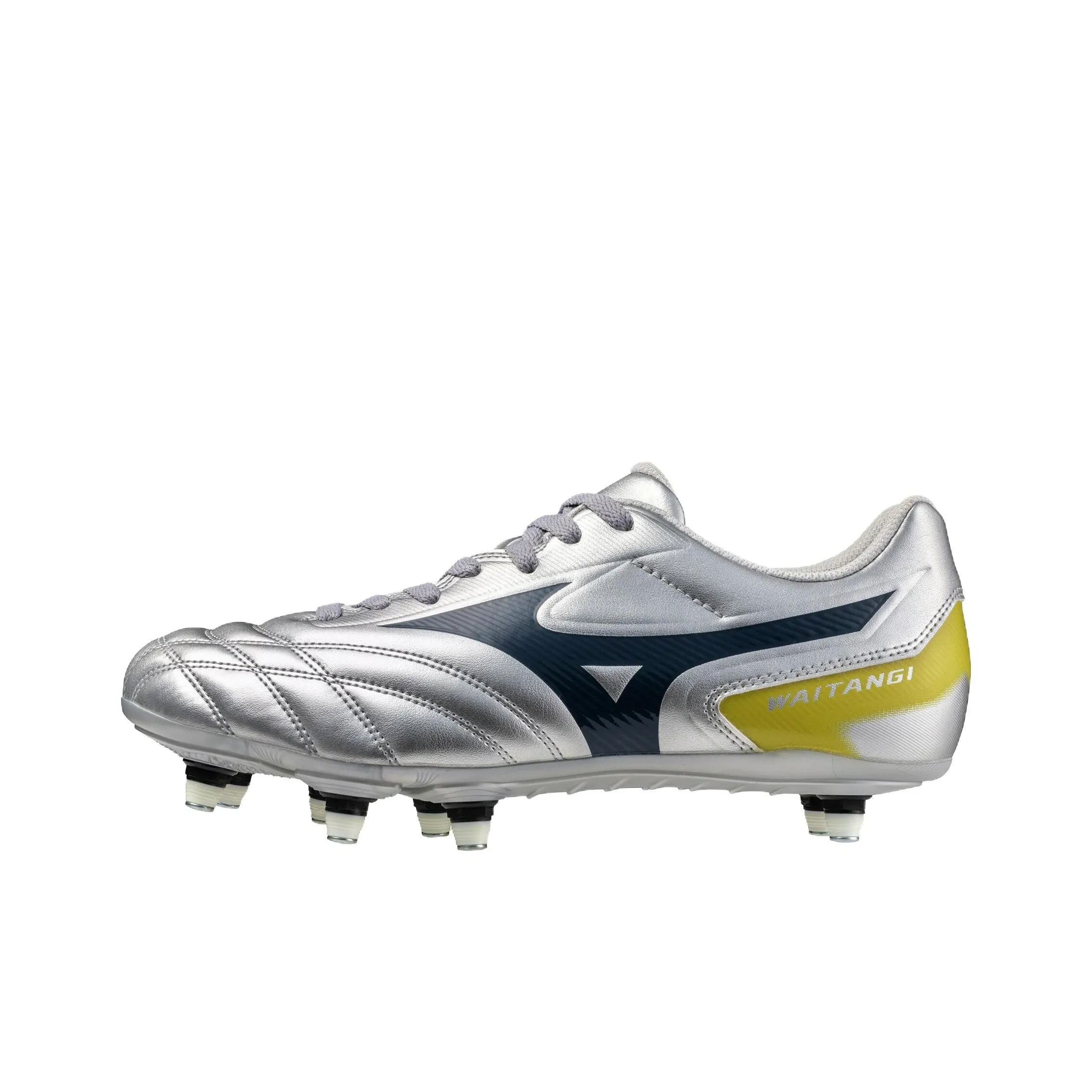 Mizuno Anti Slip Wear Resistant Low Top Training Shoes Unisex Silver