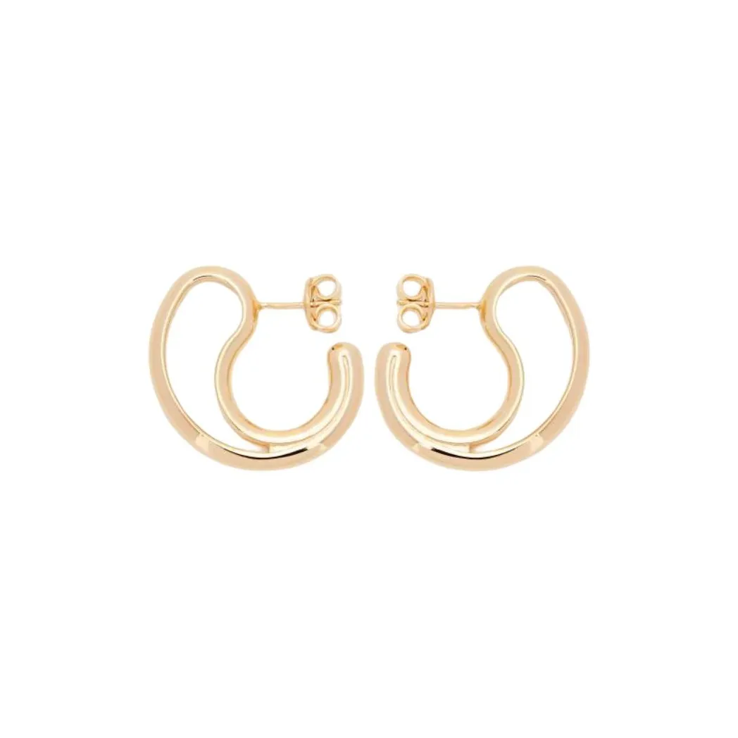 Bottega Veneta Semicircles Drop Earrings