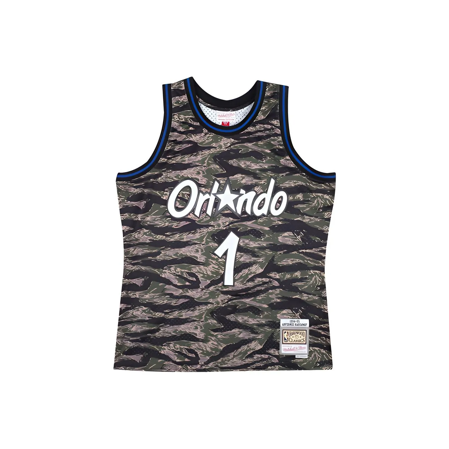 MITCHELL NESS Баскетбольная Джерси Мужская Камуфляжная