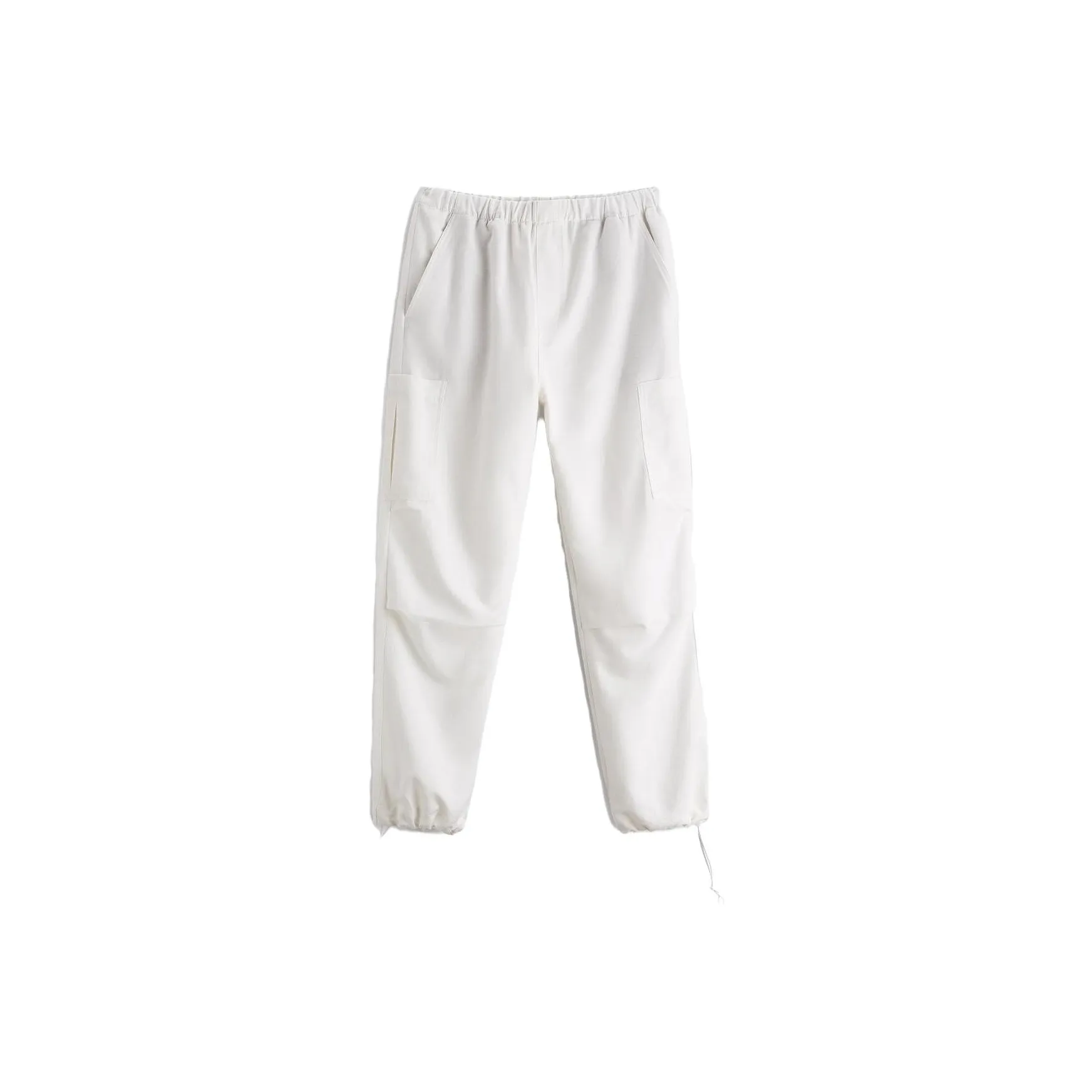 ZARA Белые Мужские Повседневные Штаны