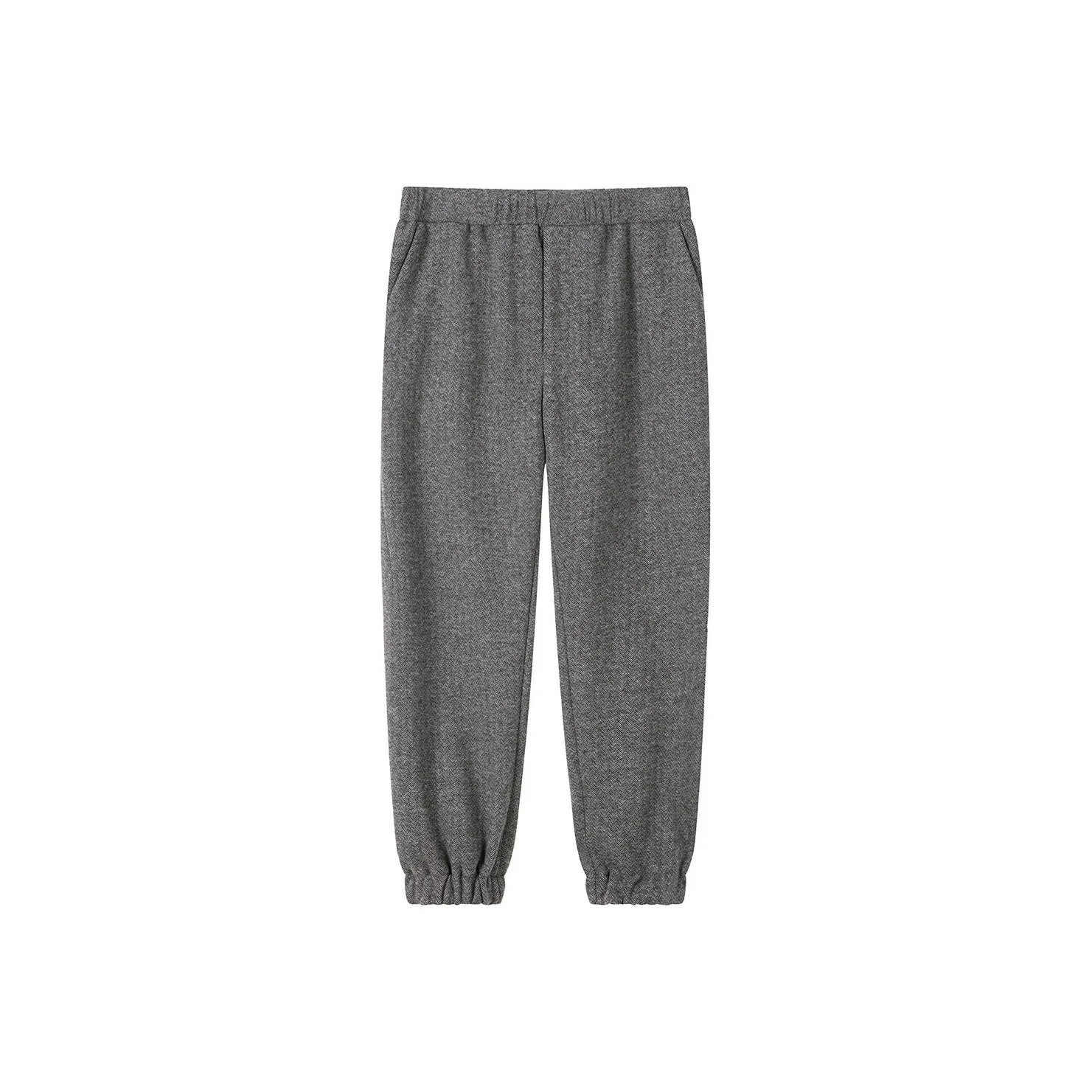 DAVID NAMAN Повседневные брюки Мужские Серые