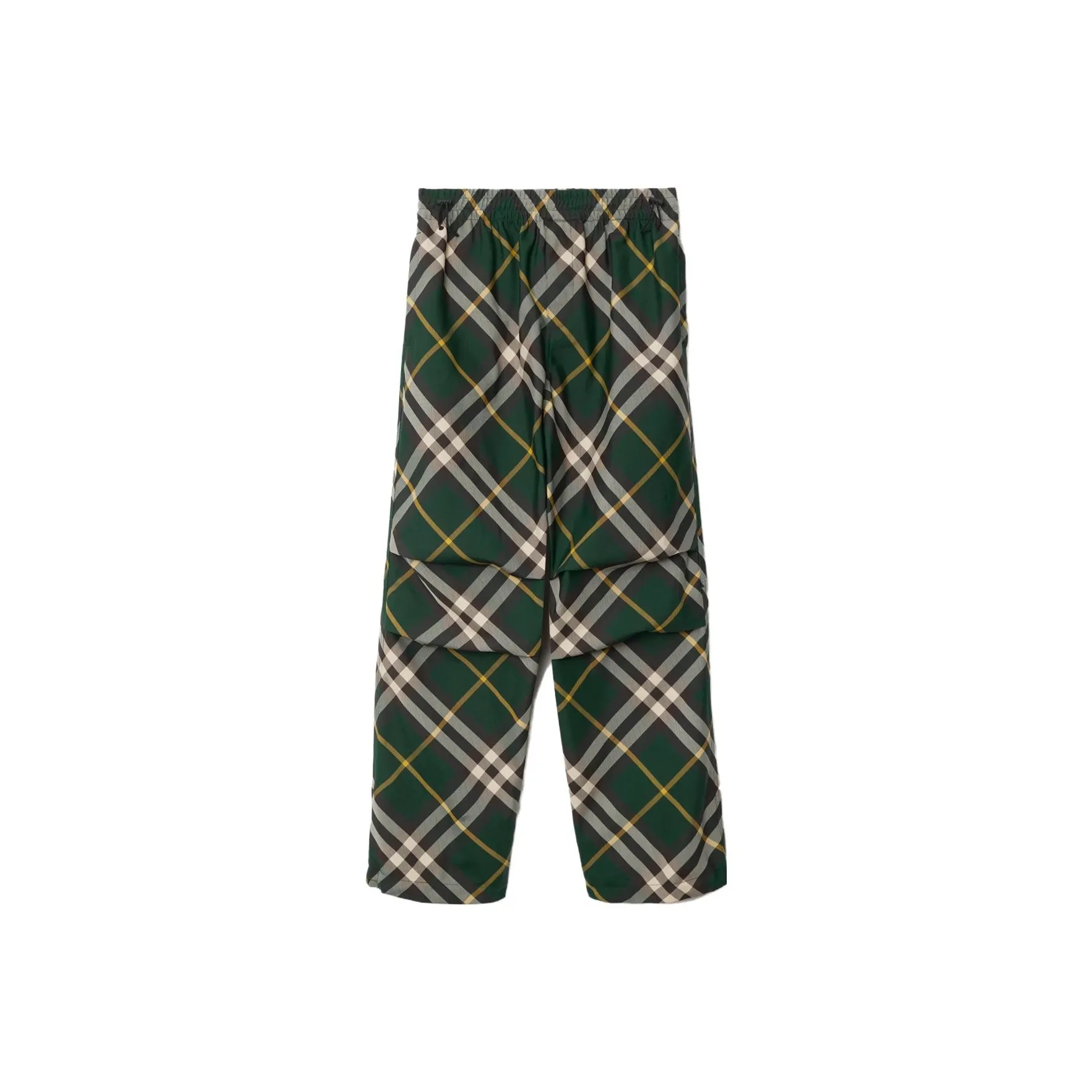 Burberry Wide leg Checked Trousers