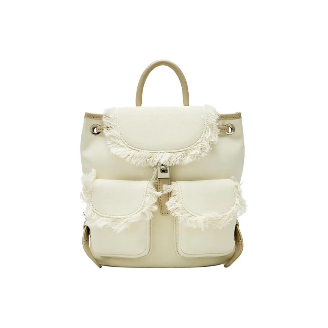 JOSINY Рюкзак из синтетической кожи женский цвет экрю