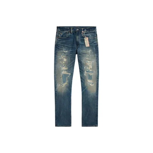 Double RL Blue Мужские Джинсы