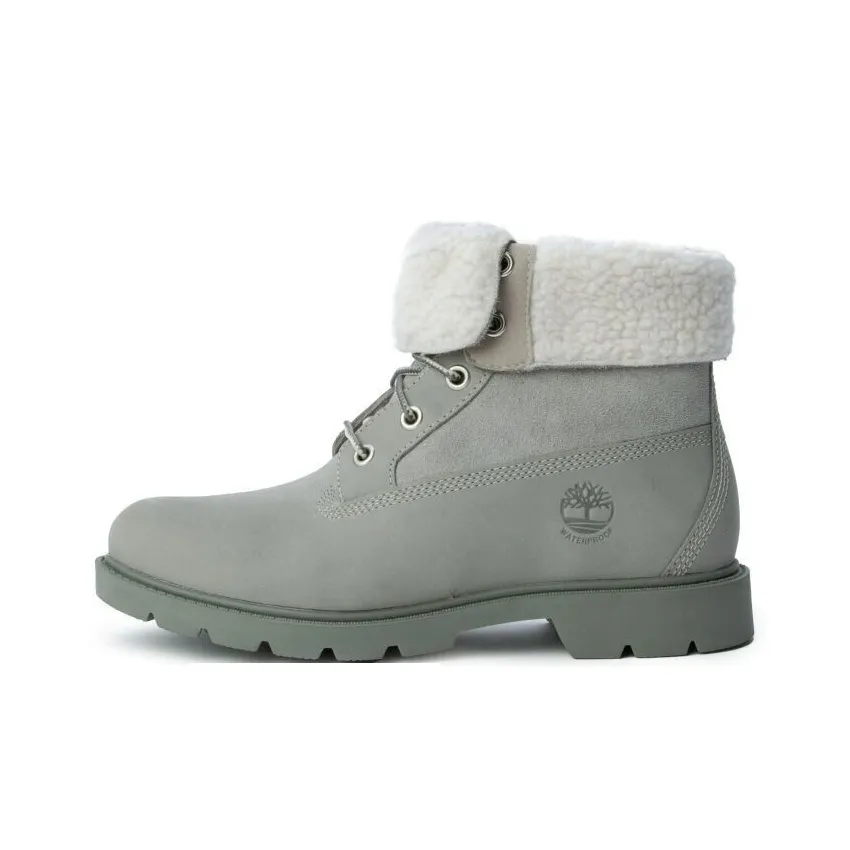 Timberland Linden Woods Устойчивые к истиранию амортизаторы Короткий сноубутсы Женские Серый